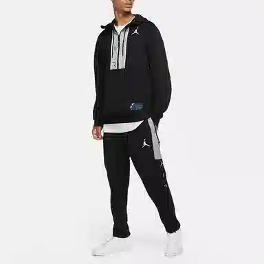 Jordan Air Logo Knit Pants Black