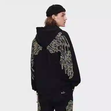 Boy London FW20 Logo Pullover Black