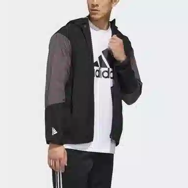 adidas Logo Fit Jacket Black
