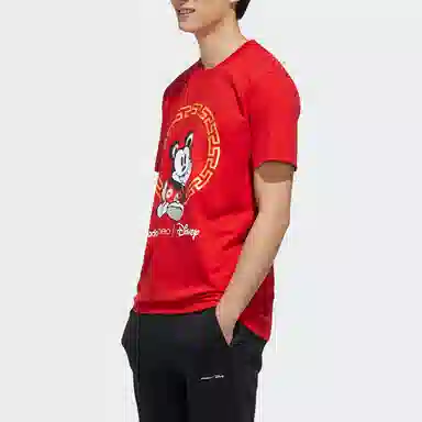 adidas Neo x Disney CNY T-Shirt Red