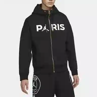 Jordan Paris Saint-Germain Hoodie Black