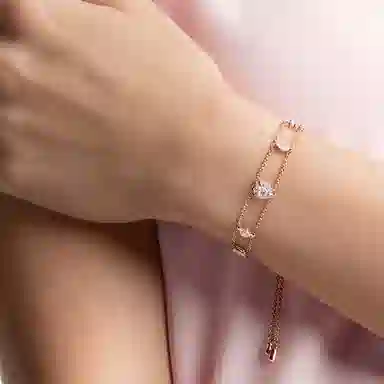 Swarovski One Rose Gold Bracelet
