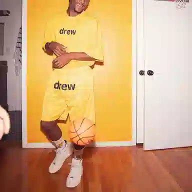 Drew House Logo T-Shirt Yellow