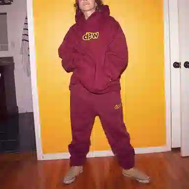 Drew House Secret Hoodie Burgundy