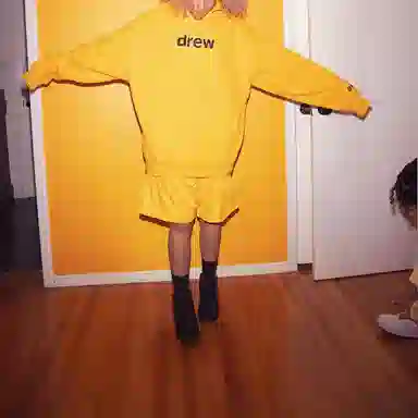 Drew House logo Golden Yellow