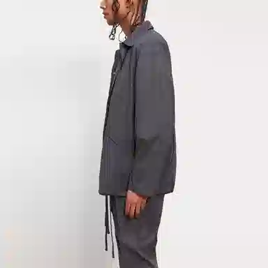 Fear of God Essentials Coach Jacket Black