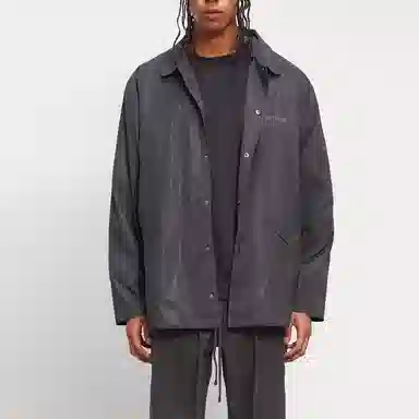 Fear of God Essentials Coach Jacket Black