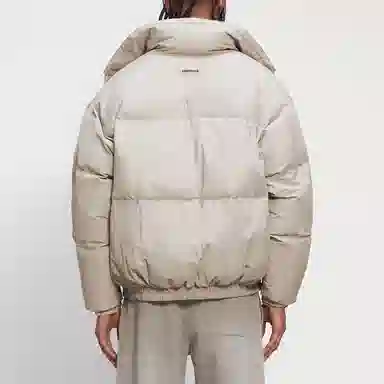 Fear of God Essentials FW20 Puffer Jacket Moss