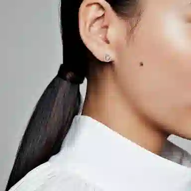 Pandora Shining Round Stud Earrings