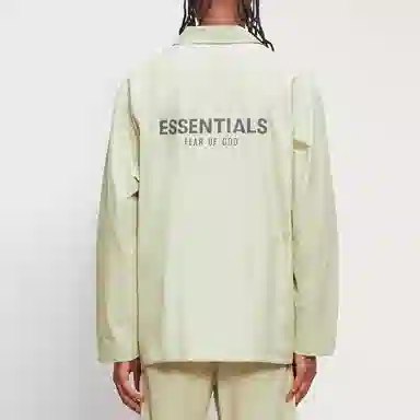 Fear of God Essentials Coach Jacket Sage