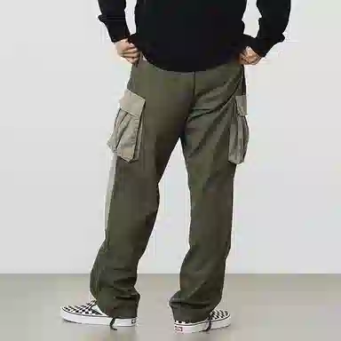 Vans Patchwork Woven Pants Green