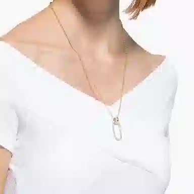 Swarovski Time Necklace