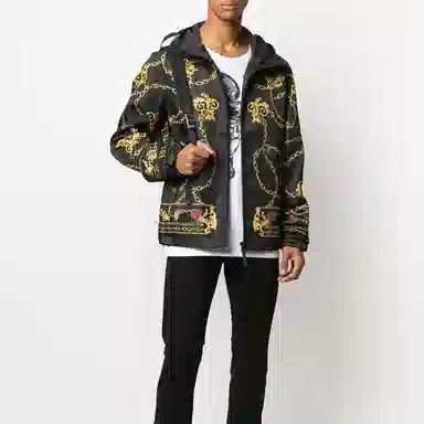 Versace Jeans Couture Baroque Print Jacket
