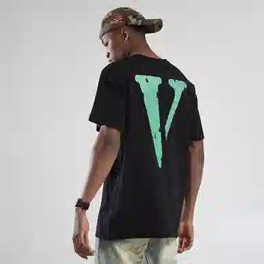 VLONE Friends T-shirt Black Green