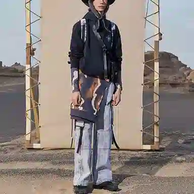 Li-Ning x Dunhuang Museum CF Series Hoodie Black