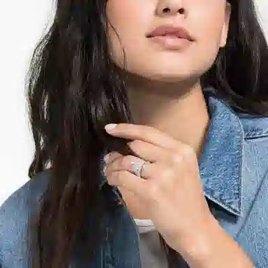 Swarovski NICE Feather Ring