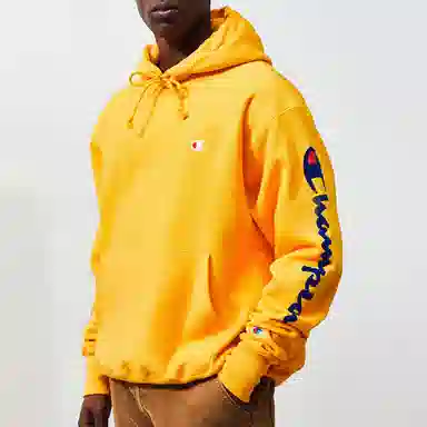 Champion Hoodie Yellow