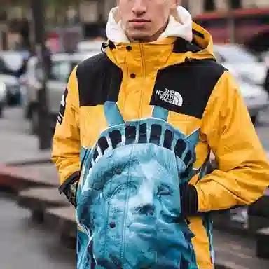 Supreme x The North Face Statue of Liberty Jacket Yellow