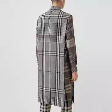 Burberry Sleeveless Wool Coat