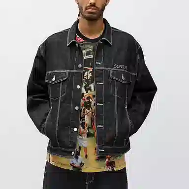 Supreme FW20 Week 1 SupremeSmurfs Denim Trucker Jacket