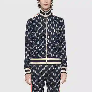 Gucci GG Jacquard Zip Jacket