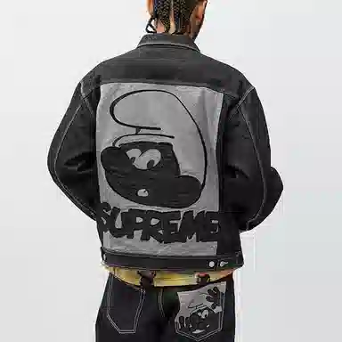 Supreme FW20 Week 1 SupremeSmurfs Denim Trucker Jacket