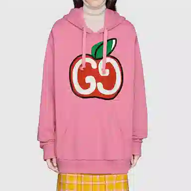 Gucci Floral Hoodie Pink