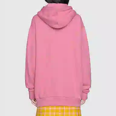 Gucci Floral Hoodie Pink