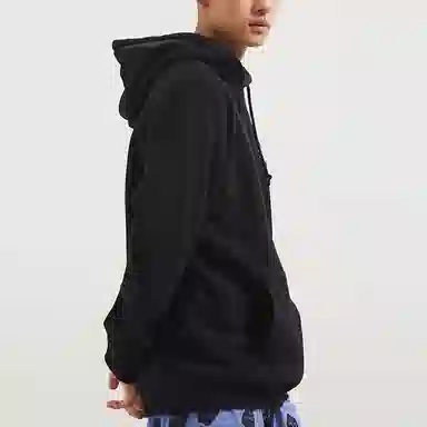 Stussy Logo Pullover Hoodie Black