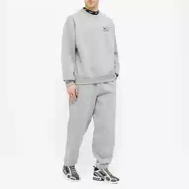 Nike x Stussy Crew Fleece logo