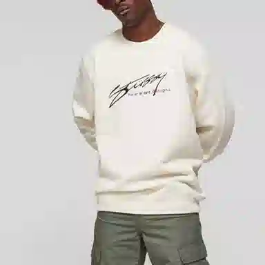 Stussy New Wave Designs Crew logo