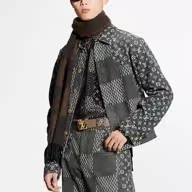 Louis Vuitton x Nigo LV2 Denim Jacket Black