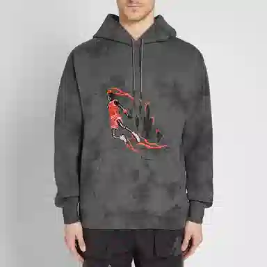Jordan x Travis Scott Pullover Hoodie Gray