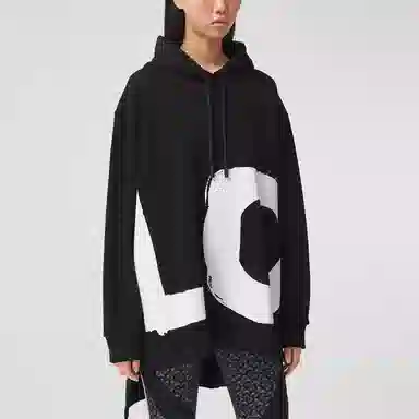 Burberry Love Hoodie Black