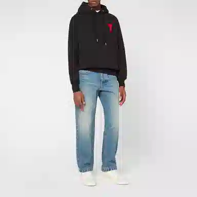 AMIPARIS De Coeur Hoodie Black