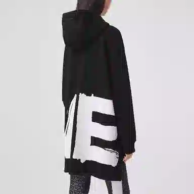 Burberry Love Hoodie Black