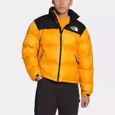 The North Face Icon 700 Hooded Down Jacket Yellow