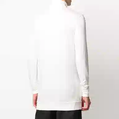AMBUSH Temperature Regulation Turtleneck Long Sleeve Tee White
