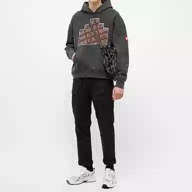 Cav Empt Overdyed Numbers Hoody Black