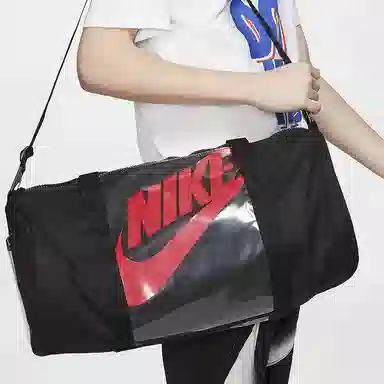 Nike Heritage Duffle MTRL Black