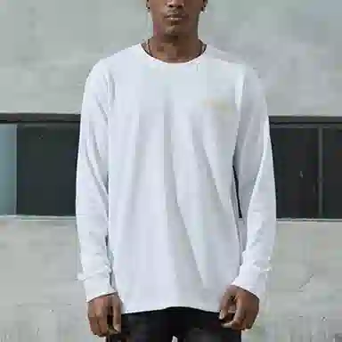 Profound Floral Oil Painting Long Sleeve Tee