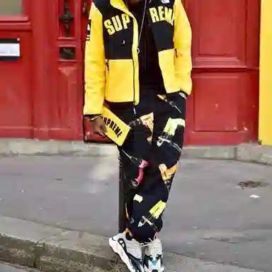 Supreme x The North Face Arc Logo Denali Fleece Jacket Yellow