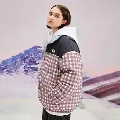 ER Reversible Logo Puffer Jacket