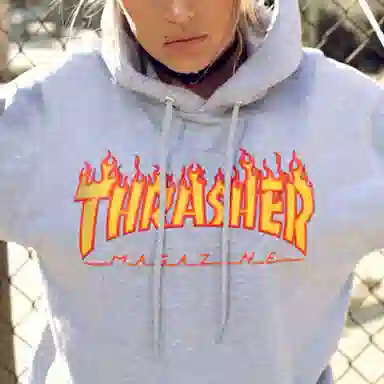 Thrasher Flame Hooded