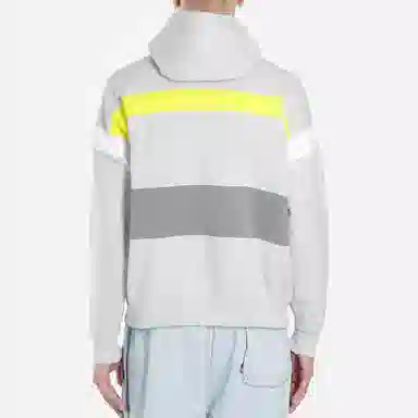 Cav Empt Overdye Panel Hoodie Grey