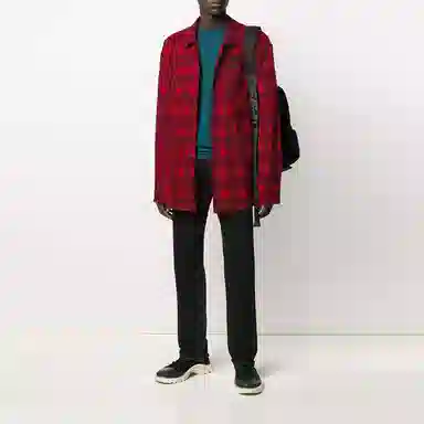 OFF-WHITE Flannel Arrow Check Shirt