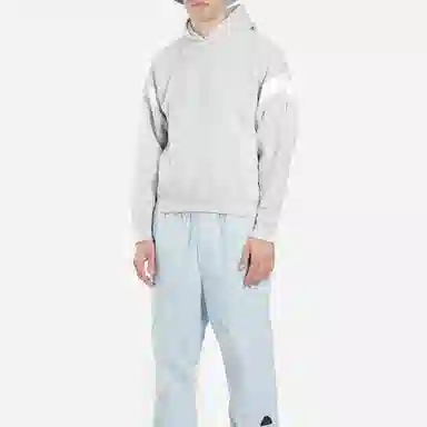 Cav Empt Overdye Panel Hoodie Grey