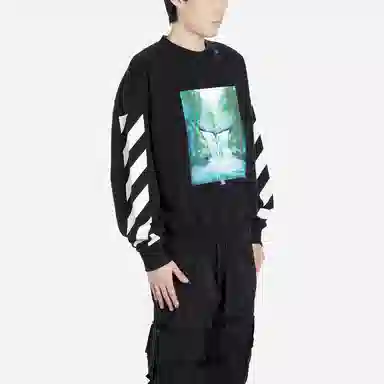 OFF-WHITE FW19 Pullover Black