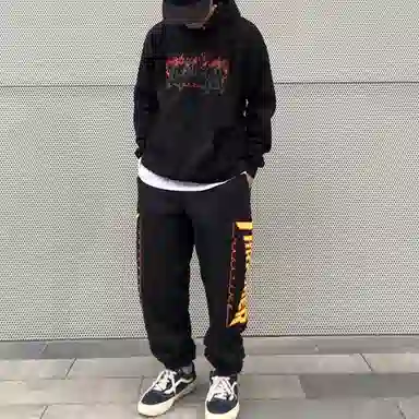 Thrasher Crows Flame Hoodie