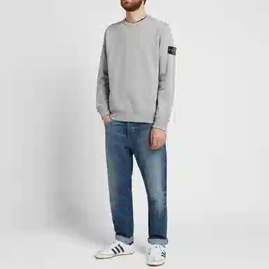 STONE ISLAND Garment Dyed logo